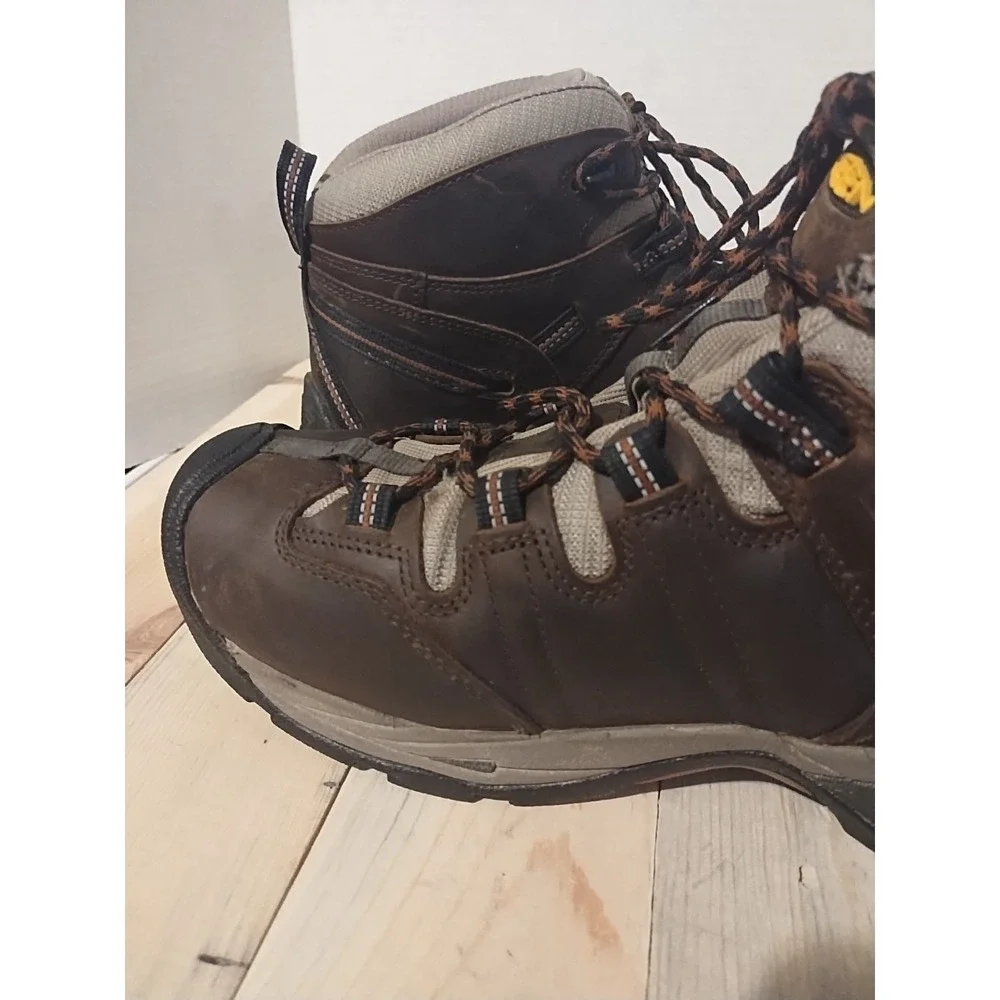 Keen Utility Men's Detroit XT Mid Soft Toe Waterproof Work Boots Brown Size 12 D